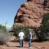 When I saw this formation, I jokingly called it 'Butt-Sniffing-Dog Rock'. - We all got a good laugh out of that!