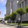 Bill, approaching City Hall.